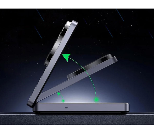 UGREEN Magnetyczna ładowarka bezprzewodowa 2w1 W706 MagSafe 15W - 1501494 - zdjęcie 4